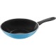 Wok Ballarini Caprera 28 cm niebieski do smażenia i przyrządzania potraw