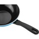 Wok Ballarini Caprera 28 cm niebieski do smażenia i przyrządzania potraw