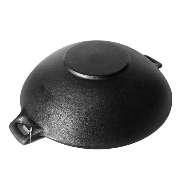 Wok, Krisberg, KS-2638 — чавунний 31 см для смаження на плиті та грилі