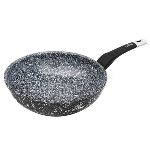 Пательня wok Zilner ZL-7904 30 см мармурово-керамічна для приготування азіатських страв