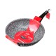 Пательня wok Zilner ZL-7904 30 см мармурово-керамічна для приготування азіатських страв