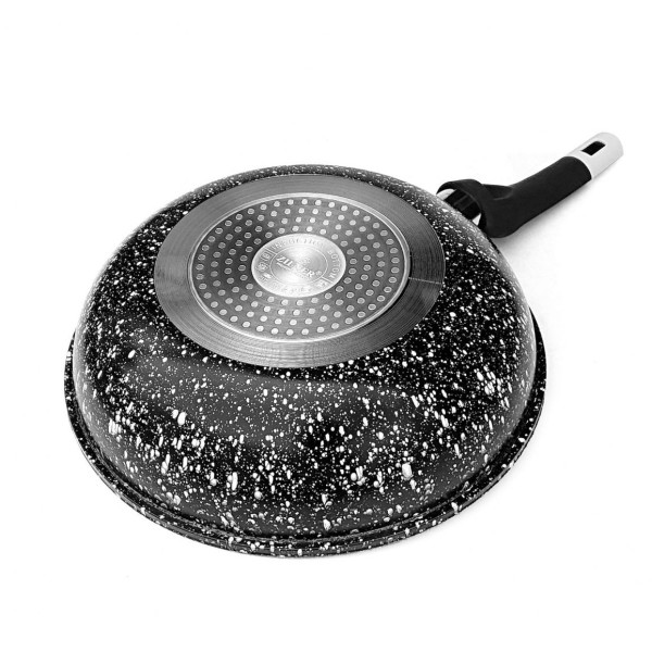 Пательня wok Zilner ZL-7904 30 см мармурово-керамічна для приготування азіатських страв