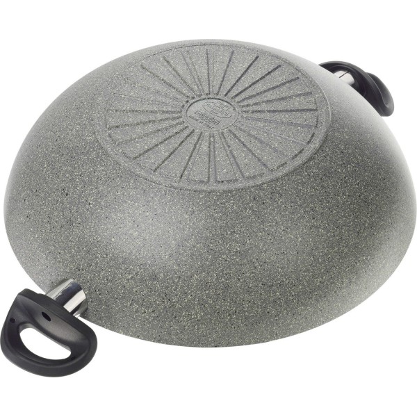 Wok Ballarini Ferrara 2H z pokrywką 36 cm do smażenia i duszenia