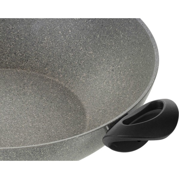 Wok Ballarini Ferrara 2H z pokrywką 36 cm do smażenia i duszenia