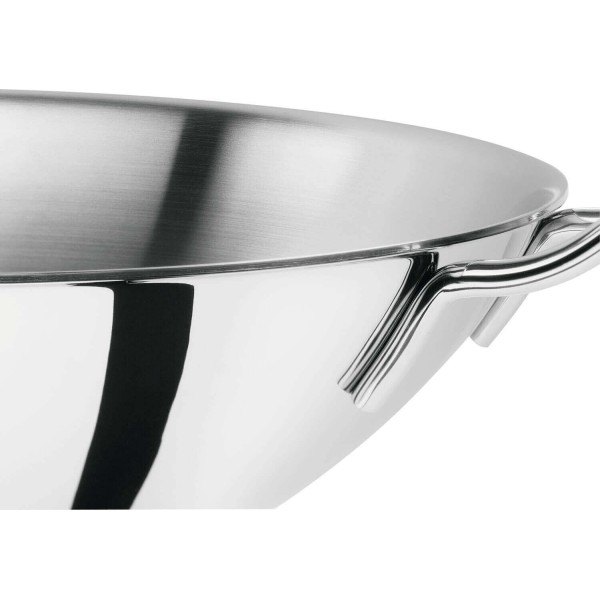 Patelnia wok Zwilling Plus 32 cm z pokrywką do gotowania chińskiego