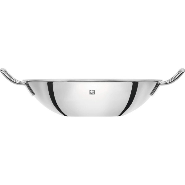 Patelnia wok Zwilling Plus 32 cm z pokrywką do gotowania chińskiego