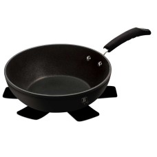Patelnia wok Berlinger Haus Black Professional Line BH-6126 tytanowa 28 cm 3,2 L
