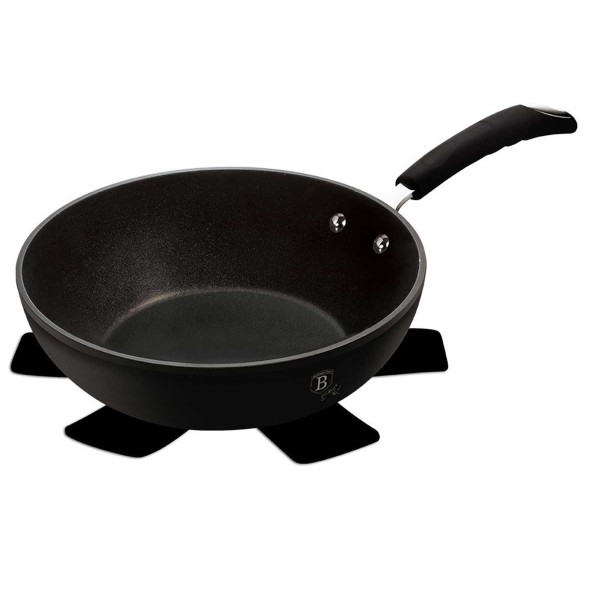 Patelnia wok Berlinger Haus Black Professional Line BH-6126 tytanowa 28 cm 3,2 L