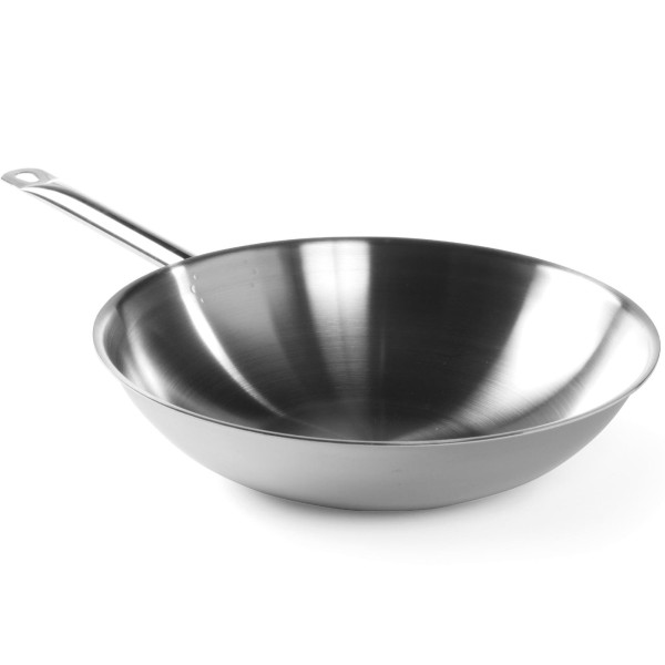 Пательня Wok Hendi 839003 3-PLY без кришки для швидкого смаження страв