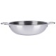 Wok patelnia, Orion COOKCELL 28 cm, stalowy nieprzywierający, indukcja