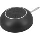 Wok Demeyere Alu Industry 3 28 cm z powłoką Duraslide do smażenia