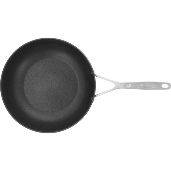 Wok Demeyere Alu Industry 3 28 cm z powłoką Duraslide do smażenia