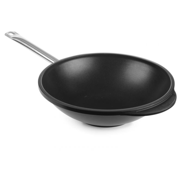 Patelnia wok Hendi Profi Line 320 mm do gotowania orientalnego