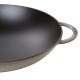 Wok żeliwny Staub 37 cm z pokrywką do szybkiego smażenia grafitowy