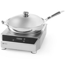 Patelnia wok indukcyjna Hendi Profi Line 3500W do kuchni indukcyjnej