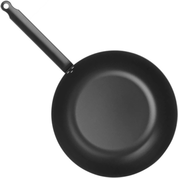 Patelnia wok uniwersalny ze stali węglowej śr. 304 mm