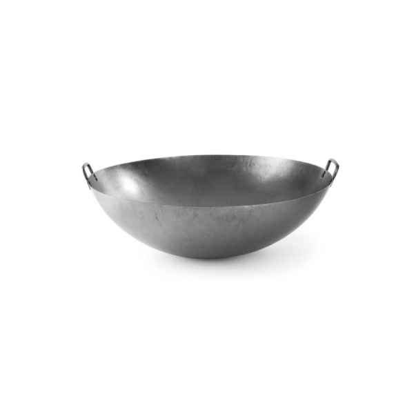 Patelnia WOK Hendi 626504 ze stali walcowanej śr. 700mm do kuchni profesjonalnej