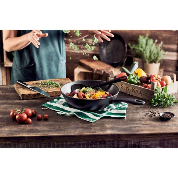 Wok Ballarini Avola 30 cm do smażenia i przyrządzania dań orientalnych