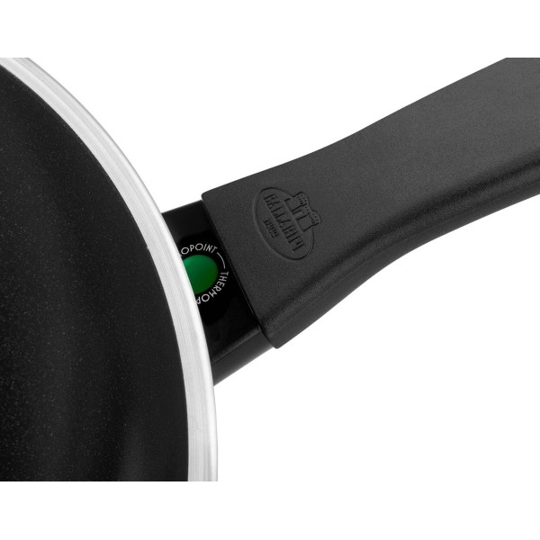 Wok Ballarini Caprera 28 cm zielony do smażenia i przyrządzania potraw