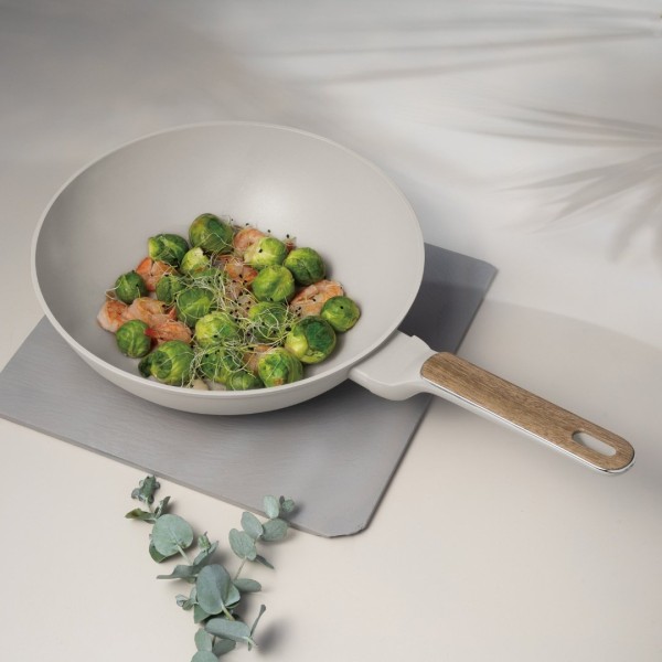 Пательня wok BerlingerHaus Sahara Nordic BH-8315, 28 см для приготування страв азіатської кухні