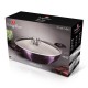 Patelnia wok Berlinger Haus Purple Eclipse BH-7114 30 cm 4L z powłoką tytanową