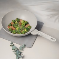 Пательня Wok BerlingerHaus Sahara Marble BH-8391, 28 см для приготування страв на всіх типах плит