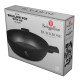 Пательня Wok BerlingerHaus Monaco BH-8278, для смаження та приготування страв із покривкою, 30 см