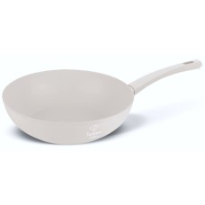 Patelnia wok 28cm Fashion TV FTV-0062 Matte Cream Gold Collection