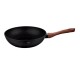Patelnia wok Berlinger Haus Ebony Rosewood 28 cm granitowa 3,2 L do smażenia