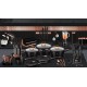Patelnia wok Berlinger Haus Black Rose BH-6178 granitowa 30 cm do kuchni