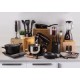 Patelnia wok Berlinger Haus Black Rose BH-6178 granitowa 30 cm do kuchni