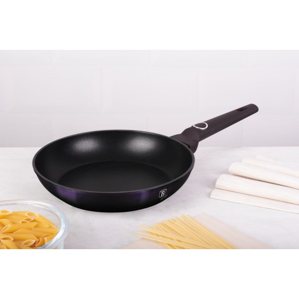 Zestaw patelni Berlinger Haus Purple Eclipse BH-7103 20/24/28 cm z powłoką tytanową 3-ele