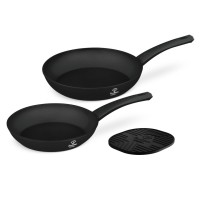 Набір пателен Fashion TV FTV-0048 для приготування з покриттям Matte Black-Rose Gold