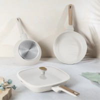 Zestaw 3 patelni Berlinger haus Sahara BH-8323 (z elementami drewna)