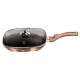 Zestaw patelni Berlinger Haus Metallic Line Rose Gold 20/24/28 cm granitowych