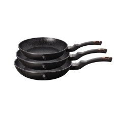 Zestaw patelni Berlinger Haus Black Rose BH-6158 20/24/28 cm do codziennego smażenia