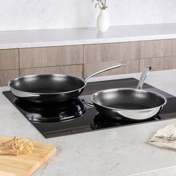 Zestaw patelni Berlinger Haus Eternal Collection BH-8519 do smażenia, 2 elementy
