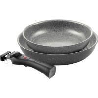 Zestaw patelni Ballarini Torre 24 i 28 cm do smażenia codziennego
