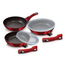 Zestaw patelni granitowych Berlingerhaus BH-7053 do smażenia 3 elementy