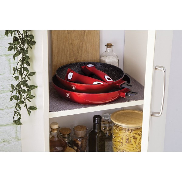 Zestaw patelni granitowych Berlingerhaus BH-7053 do smażenia 3 elementy