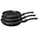 Zestaw patelni Berlingerhaus Black Rose BH-6158 3 szt granitowych do smażenia