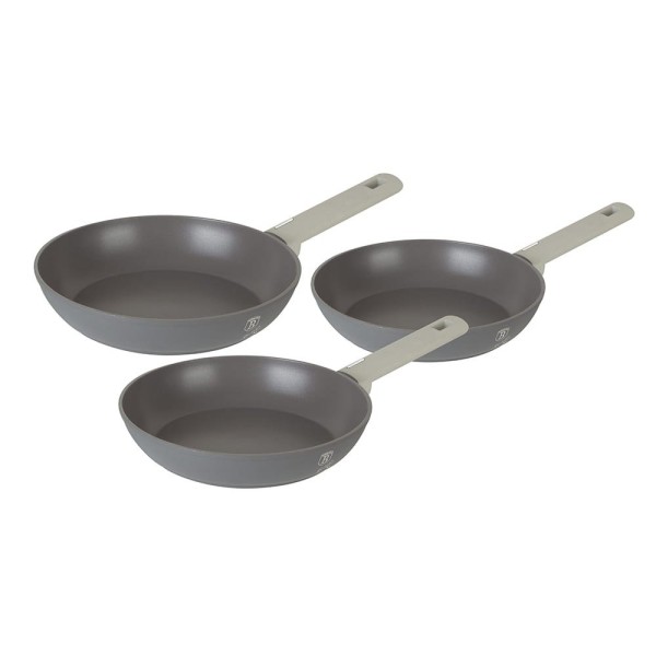 Zestaw patelni Berlinger Haus Aspen BH-7075 20/24/28 cm z powłoką tytanową do gotowania