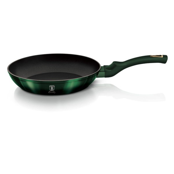 Zestaw patelni Berlinger Haus Metallic Emerald BH-6167 tytanowych do smażenia 3 elementy