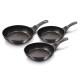 Zestaw patelni Berlinger Haus BH-6903 Carbon Pro granitowych 3 sztuki