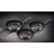 Zestaw patelni Berlinger Haus BH-6903 Carbon Pro granitowych 3 sztuki
