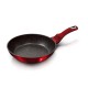 Zestaw patelni Berlinger Haus Metallic Burgundy BH-6796 granitowy 3 sztuki do smażenia