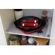 Zestaw patelni Berlinger Haus Metallic Burgundy BH-6796 granitowy 3 sztuki do smażenia