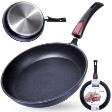 Patelnia nieprzywierająca Orion DIAMANT 28 cm — do indukcji, odpinany uchwyt