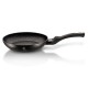 Зestaw сковорідок Berlingerhaus Black Silver BH-6159, для приготування різних страв, гранитове покриття
