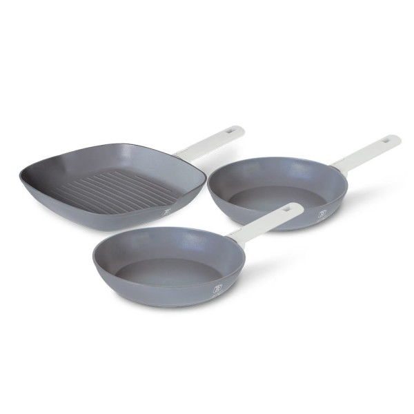 Zestaw patelni Berlinger Haus Aspen BH-7076 z powłoką tytanową 20/24/28 cm do smażenia